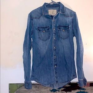 American Eagle men’s jean shirt